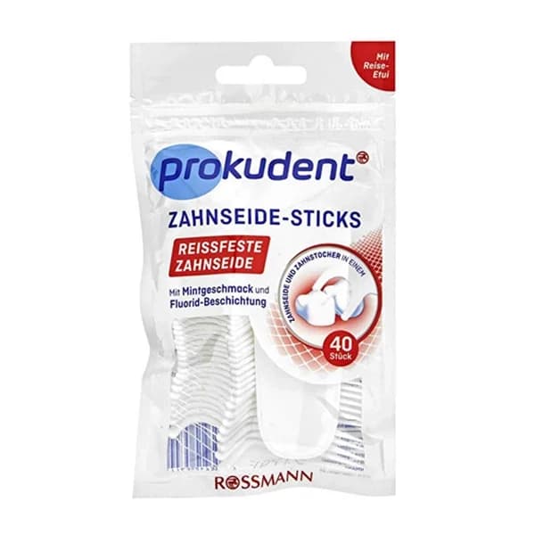 Prokudent خيط تنظيف الأسنان وعود الأسنان من بروكودنت، 40 قطعة