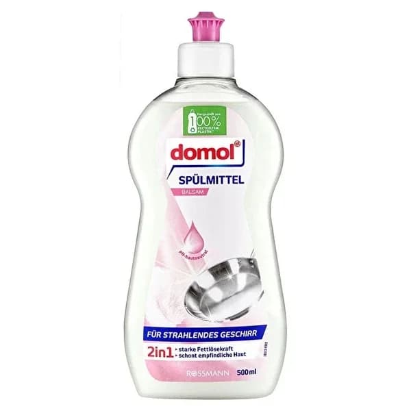 Domol منظف دومول لغسل الأطباق، مركز مذيب الزيوت، لغسيل اليدين 500 مل
