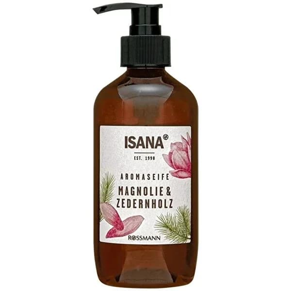 Isana Liquid Soap Magnolia and Cedarwood Essence 350 ml