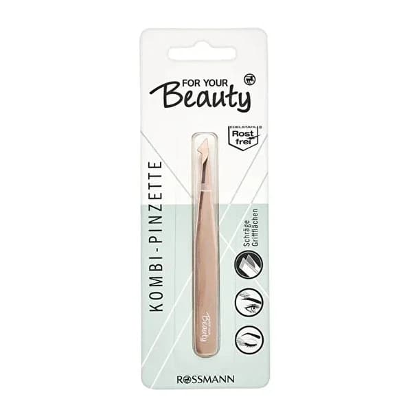 For Your Beauty من أجل جمالك، ملقط قص الأطراف، ملحق الرموش، قطعة واحدة