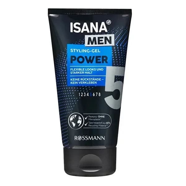 Isana جل تشكيل الرجال ايسانا باور 5 150 مل