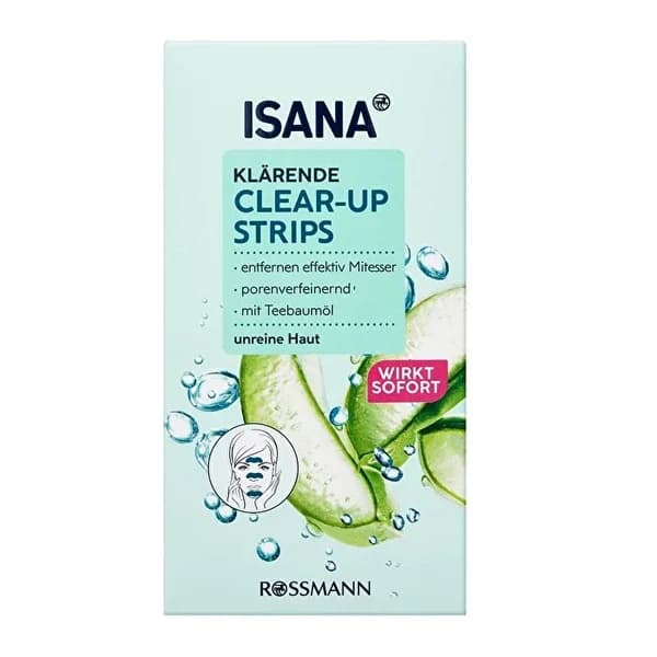 Isana شريط تنظيف المسام من إيزانا قطعة واحدة