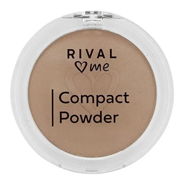Rival Loves Me بودرة مضغوطة رايفال لوفز مي رقم 04 ساند 10 جرام