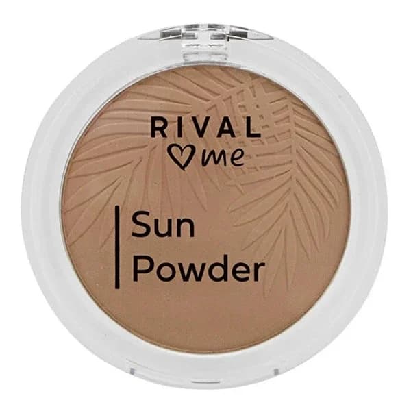 Rival Loves Me بودرة ريڤال لوفز مي صن رقم 01 برونزي مطفي 11 جرام