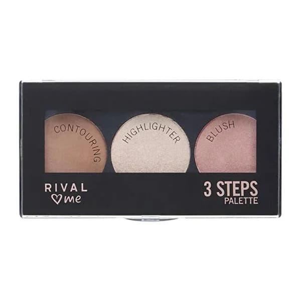 Rival Loves Me مجموعة بودرة رايفال لوفز مي 3 خطوات 10 جم