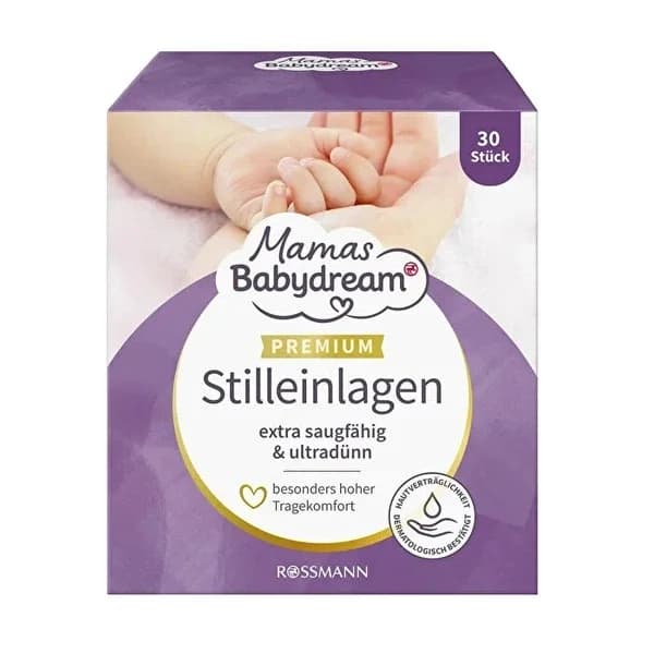 Babydream وسادة صدر بيبي دريم حماية إضافية رفيعة 30 قطعة