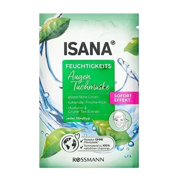 Isana قناع ورقي مرطب لمحيط العين من إيزانا، قطعة واحدة