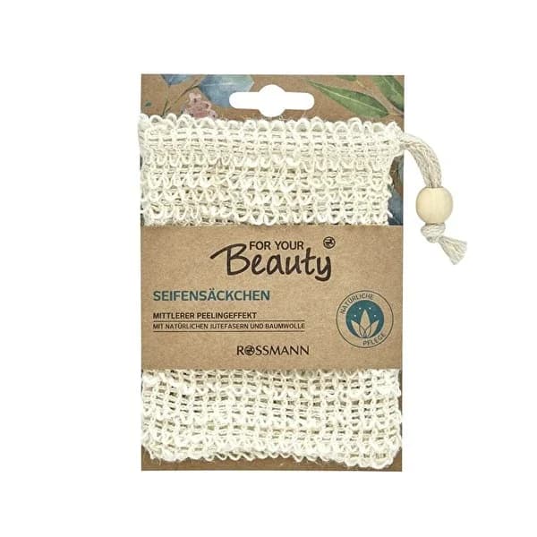 For Your Beauty من أجل جمالك، قفاز استحمام للعناية بالبشرة وتقشيرها وطبق صابون، قطعة واحدة