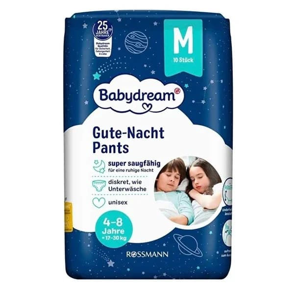 حفاضات تدريب بيبي دريم مقاس م 10 قطع Babydream