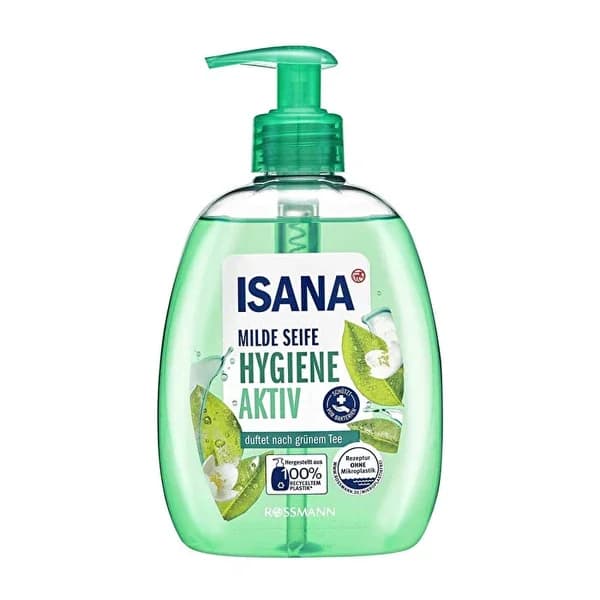 Isana صابون سائل إيزانا هايجين أكتيف برائحة الشاي الأخضر 500 مل