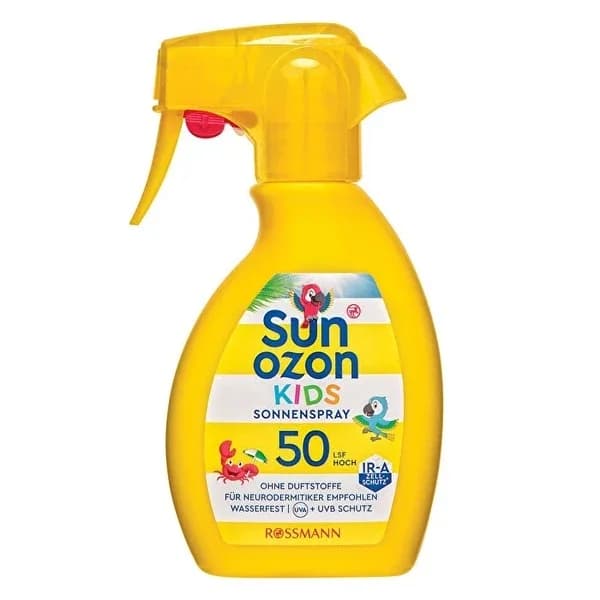 Sunozon بخاخ واقي من الشمس للأطفال من سنوزون بعامل حماية 50 للبشرة الحساسة 250 مل