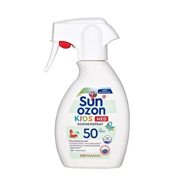 سبراي واقي شمس للأطفال 50 SPF للبشرة الحساسة 250 مل من سونوزون Sunozon