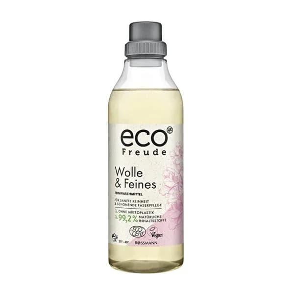 Eco Freude منظف سائل إيكو فرويد للأقمشة الرقيقة والصوف 1000 مل