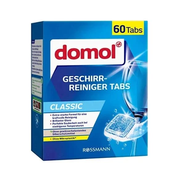 Domol منظف غسالة الأطباق دومول 60 قطعة