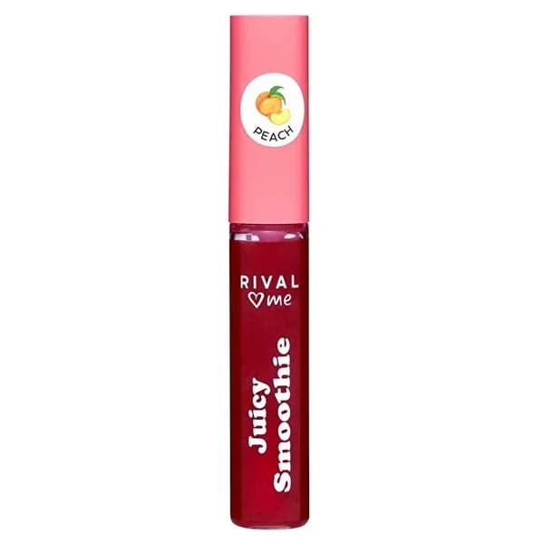 Rival Loves Me ملمع شفاه رايفال لوفز مي جوسي سموثي رقم 02 بلون الخوخ 8.5 مل