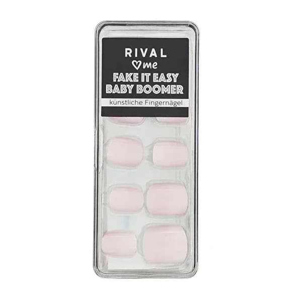 أظافر صناعية رقم 02 بيبي بومر من رايفل لوفز مي 24 قطعة Rival Loves Me