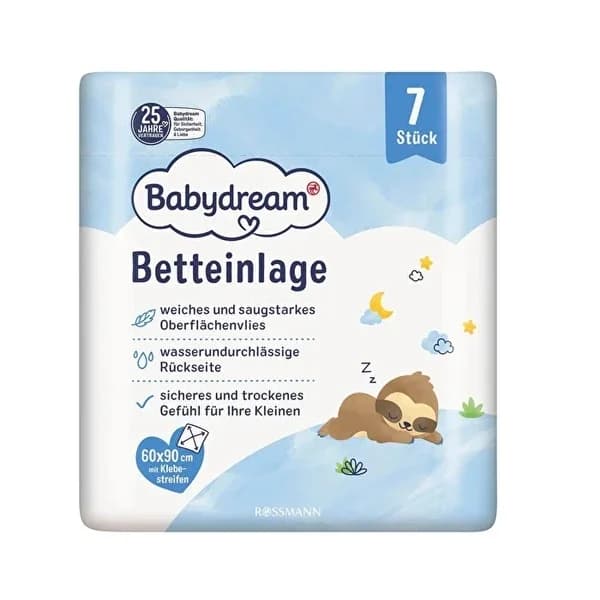 Babydream واقي مرتبة سرير بيبي دريم 60×90 سم 7 قطع