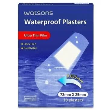 Watsons ضمادة واتسونز المقاومة للماء، 10 قطع