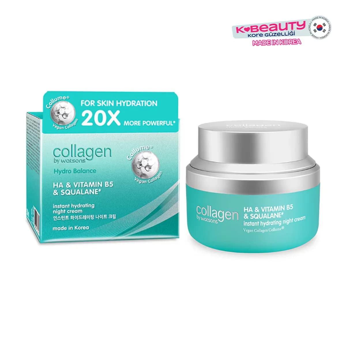 Watsons كريم الكولاجين باي واتسونز هيدرو بالانس الليلي 50 مل