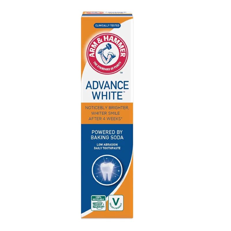 Arm & Hammer معجون أسنان آرم آند هامر أدفانس وايت لتبييض الأسنان 75 مل