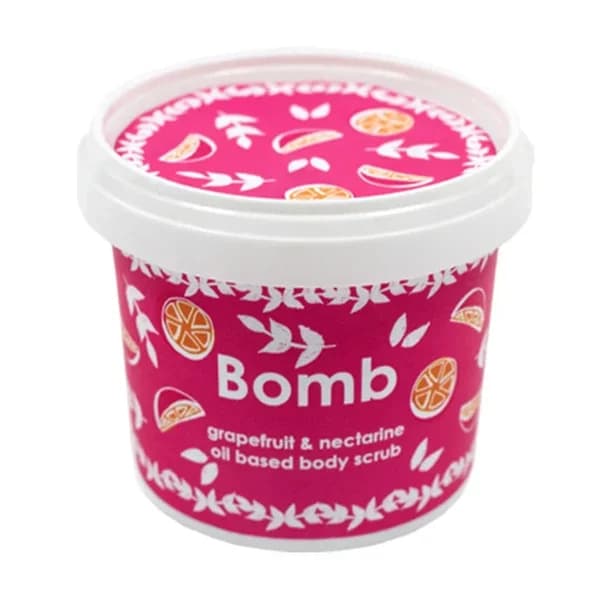 Lolabomb لولابومب مقشر للجسم بالجريب فروت والنكتارين 400 جرام