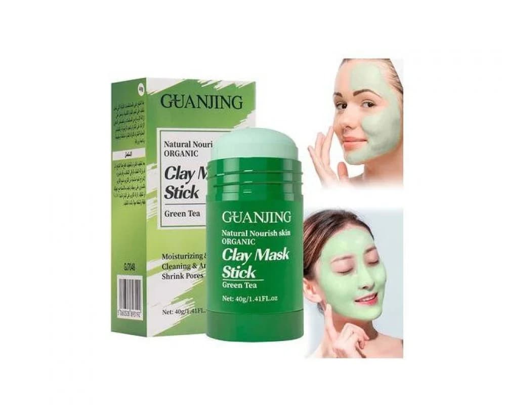 Guanjing ماسك رول الشاي الأخضر بالمستخلصات النباتية جوانجينج 40 جرام