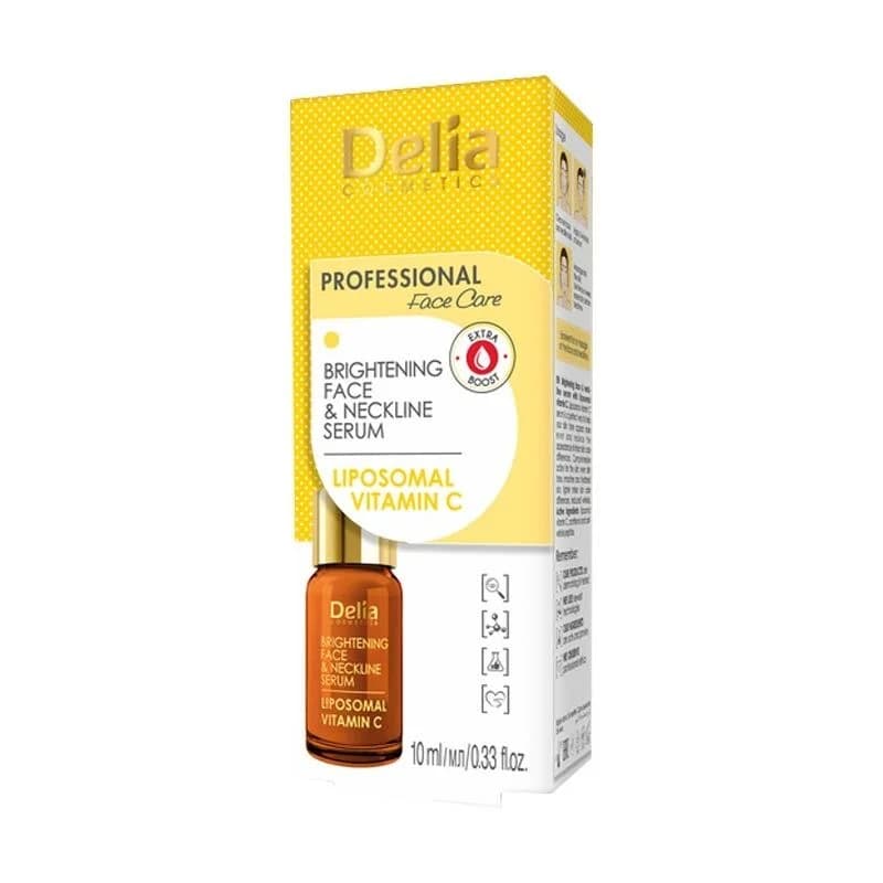 Delia Professional Brightening Face And Neck Serum 10 ml