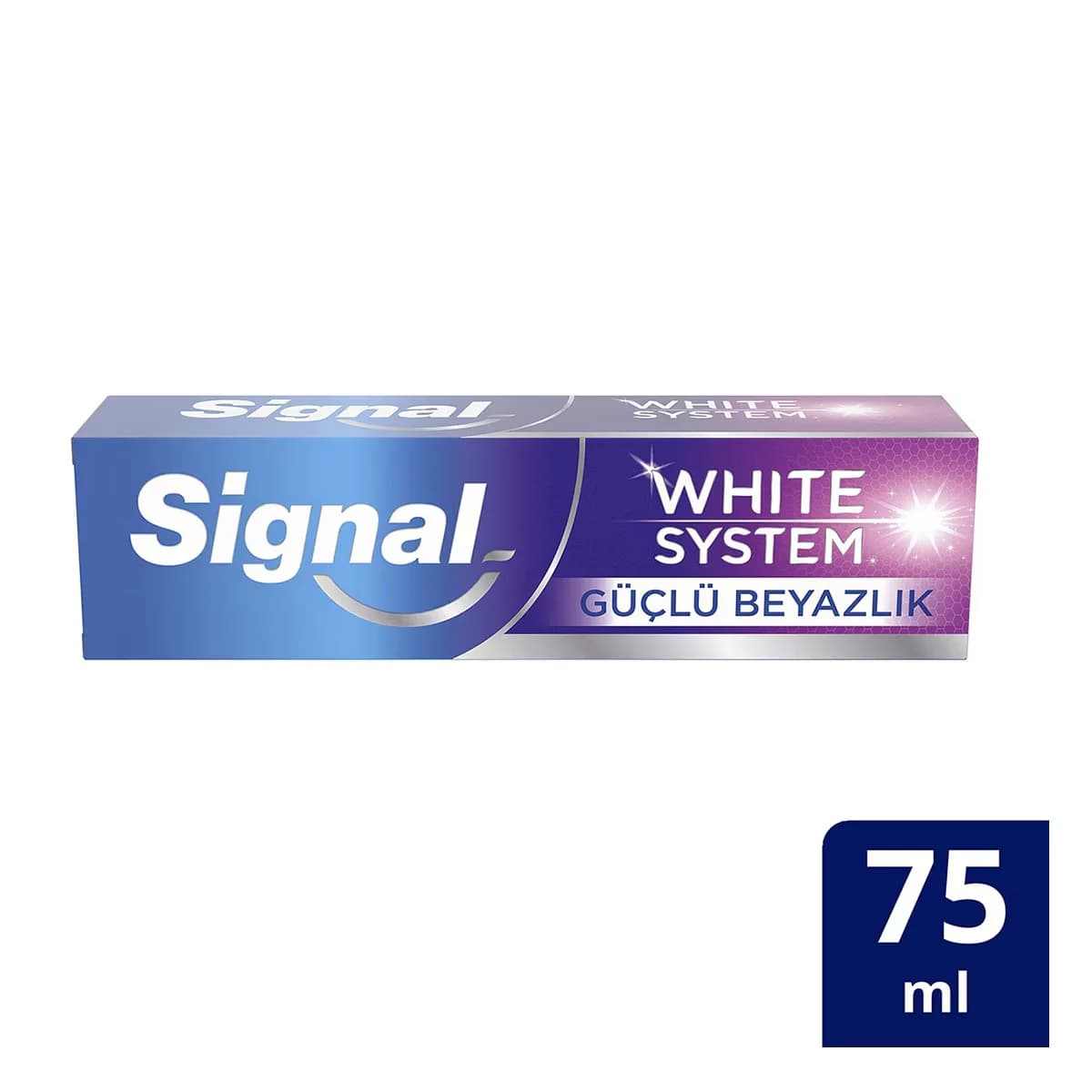 Signal معجون أسنان سيجنال وايت سيستم لتبييض الأسنان القوي 75 مل