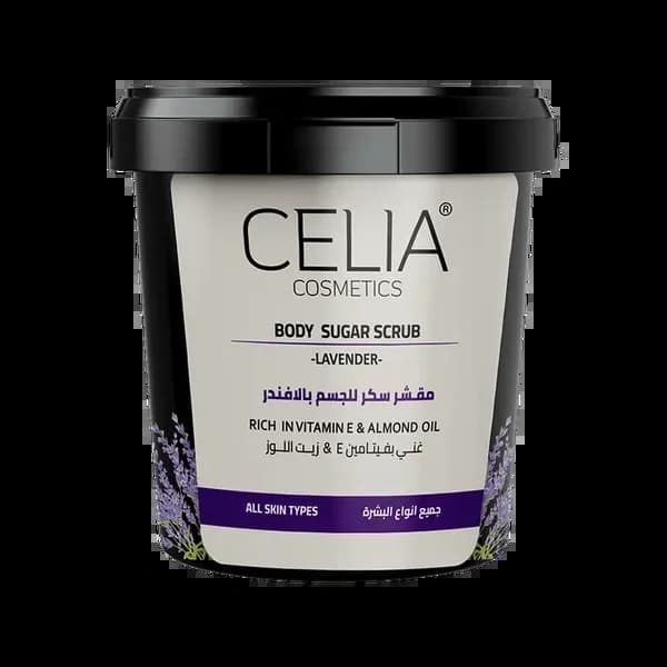 Celia Lavender Sugar Scrub for Body 500g