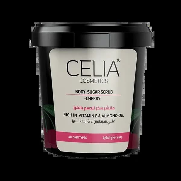 Cherry Sugar Scrub by Celia 500 grams