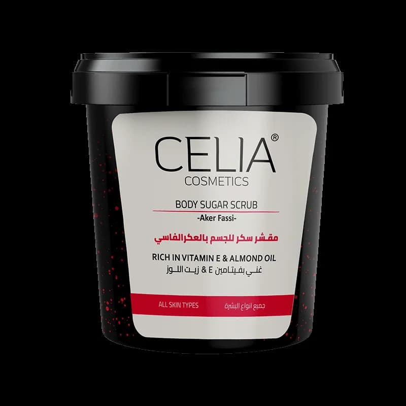 Celia مقشر سكر بالعكر الفاسي 600 جرام من سيليا