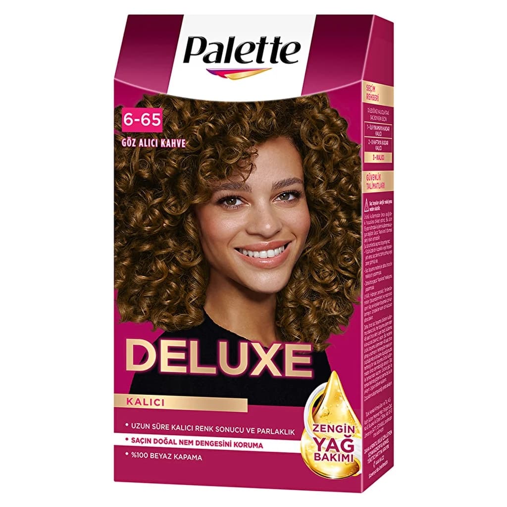 Palette صبغة شعر باليت ديلوكس 6-65 بني ساحر