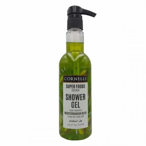 Cornells superfoods جل استحمام بخلاصة زيت الزيتون من كورنلز سوبر فودز 500 مل