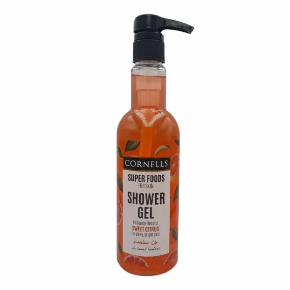 Cornells superfoods جل استحمام بخلاصة الحمضيات من كورنلز سوبر فودز 500 مل