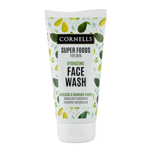 Cornells superfoods غسول الوجه  بالأفوكادو وعسل المانوكا من كورنلز سوبر فودز 150 مل