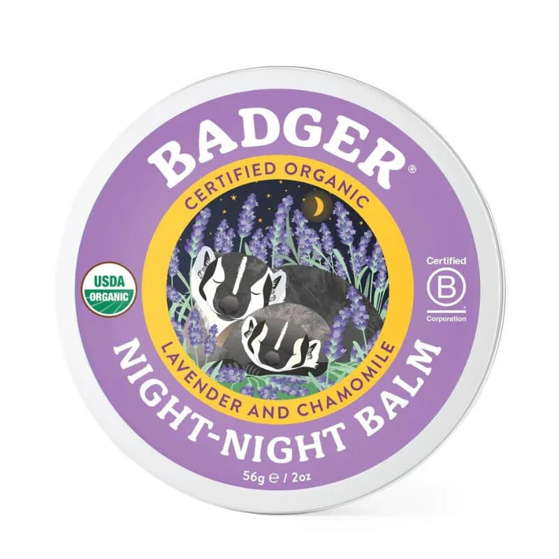 بلسم الليل العضوي 56 غ من بادجر Badger