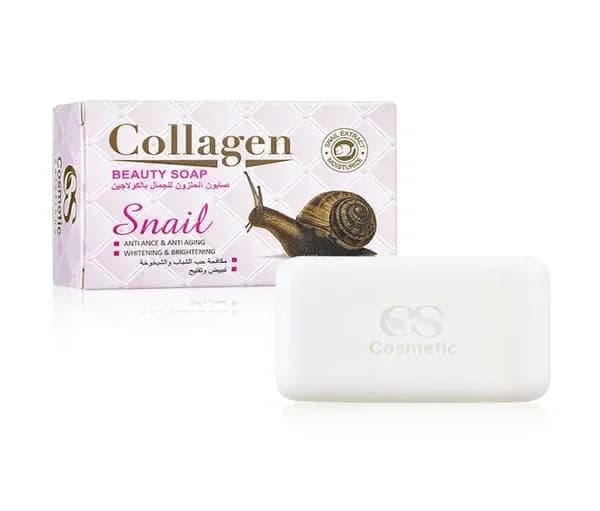 Cosmetic Solution صابون الحلزون بالكولاجين من كوزماتك سوليوشن  100 جرام