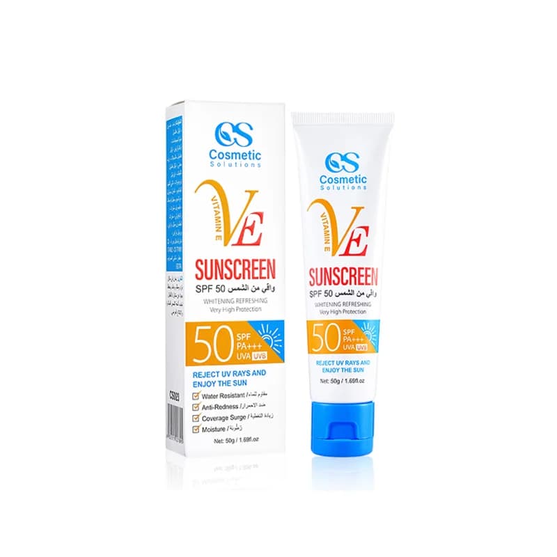 Cosmetic Solution واقي شمس كريم فيتامين هـ من كوزماتك سوليوشن ( 50 SPF+++ )