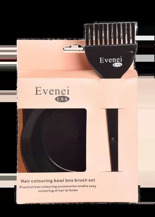 Evenei مجموعة ادوات صبغة الشعر / العلبة 5 قطع EV8030