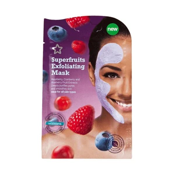 Superdrug قناع الوجه سوبر دراغ المنقي بالفواكه الخارقة 15 مل