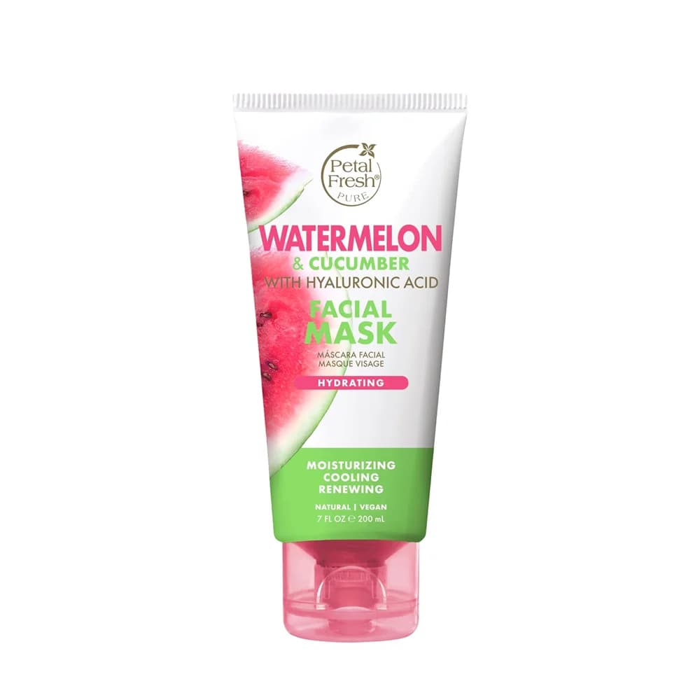 قناع وجه بطيخ وخيار مع حمض الهيالورونيك 200 مل من بتال فريش Petal Fresh