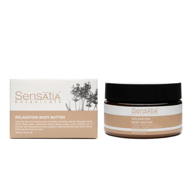 Sensatia Botanicals كريم الجسم المهدئ للاسترخاء من سينساتيا بوتانيكالز، 100 مل