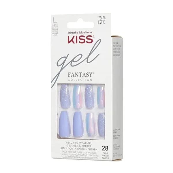 أظافر كيس الصناعية غلام فانتسي KGF03C 28 قطعة Kiss