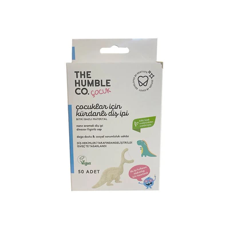 Humble Brush خيط تنظيف الأسنان للأطفال من شركة هامبل كو، 50 قطعة