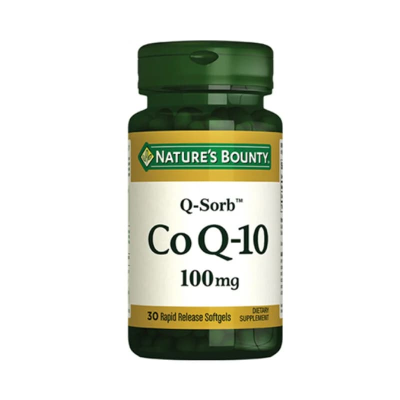 Nature's Bounty مكمل غذائي ناتشرز باونتي كوإنزيم كيو-10 بتركيز 100 ملغ، 30 كبسولة جيلاتينية