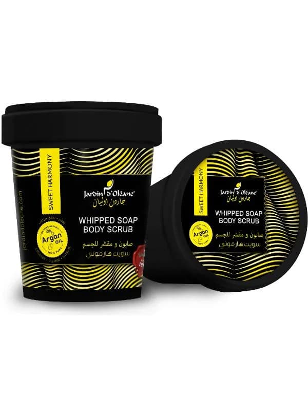 سكراب الجسم بالصابون المخفوق 500 جرام من جاردين أولين Jardin Oleane
