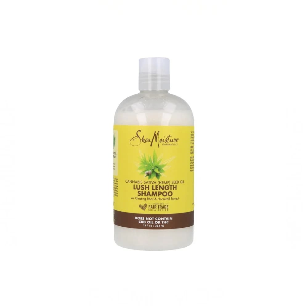 شامبو تكثيف وإطالة الشعر بزيت بذور القنب 384 مل من شيا مويستشر Shea Moisture