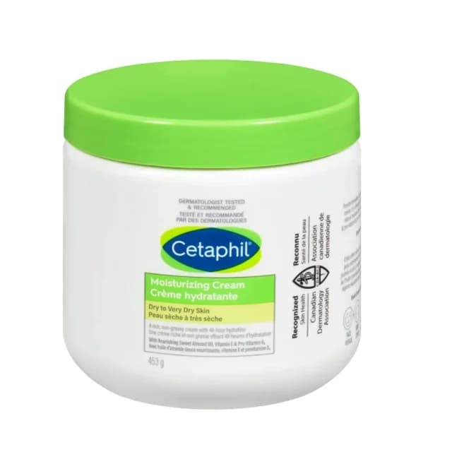 Cetaphil كريم مرطب للبشرة الجافة إلى الجافة جدا من سيتافيل 453 جرام
