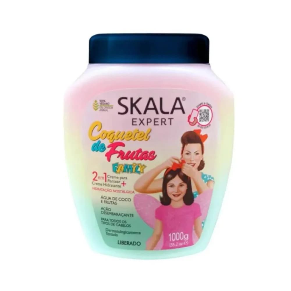 Skala Expert كريم معالج اكسبرت لجميع أنواع الشعر بخلاصة الفواكة من سكالا 1000 جرام
