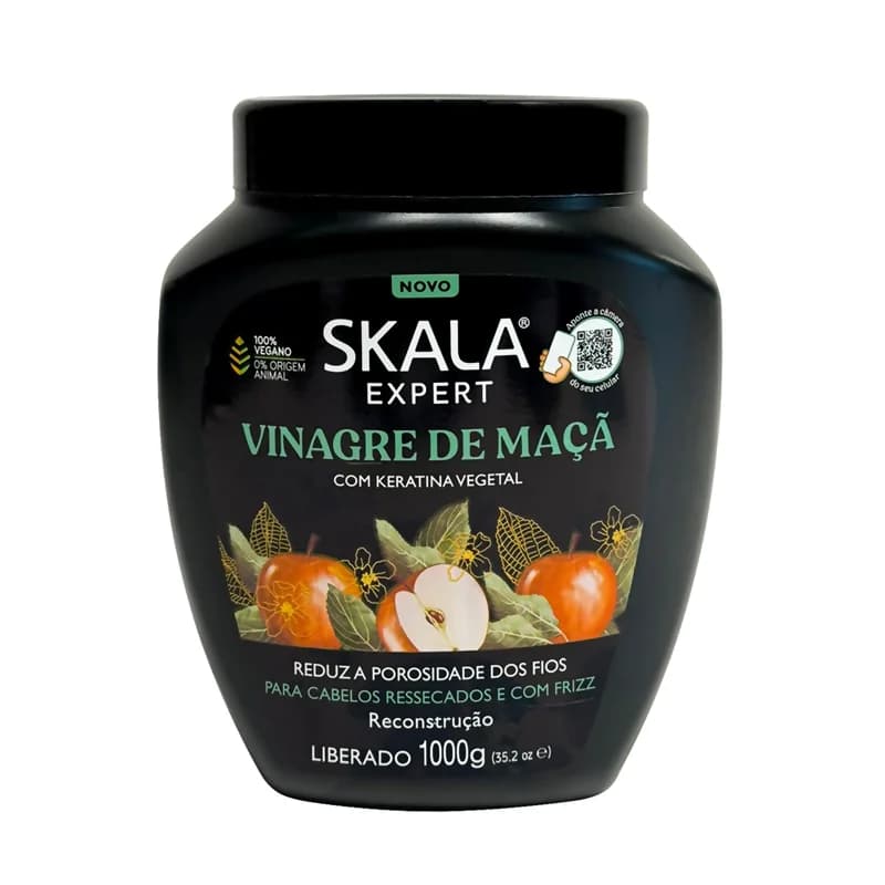 Skala Expert كريم مرطب بخل التفاح للشعر الجاف والمجعد من سكالا اكسبرت 1000 جرام